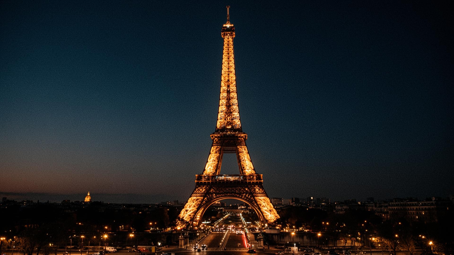 Paris at night